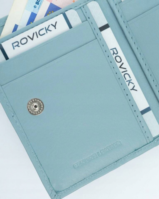 Portofel dama din piele naturala Rovicky PTR-R-23-17-LFN-2954 NEW [7]