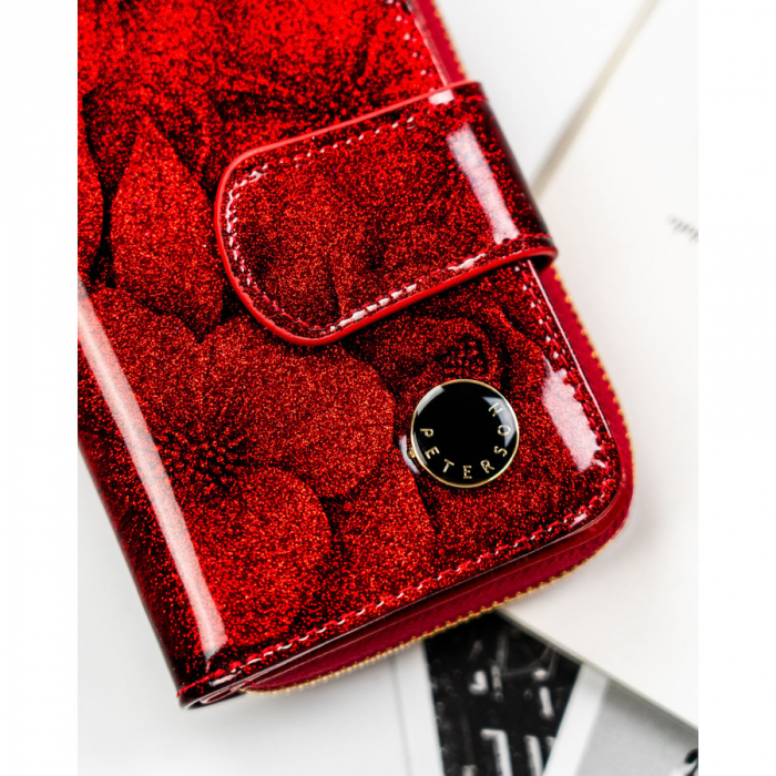 Portofel dama din piele naturala Peterson PTR-PTN PS115-FDS RED [4]