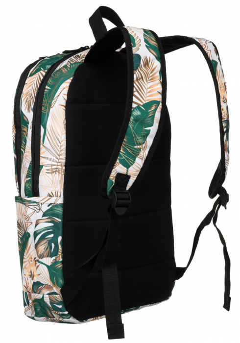 Rucsac clasic de damă din poliester cu model de plante - Rovicky PTR-R-PST-9329 08 [4]