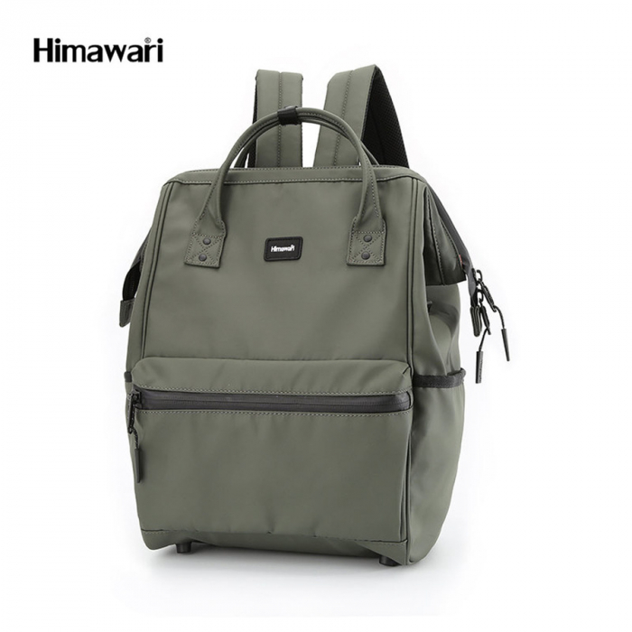 Rucsac de nylon impermeabil în culoare verde - Himawari PTR-1884-04 [2]