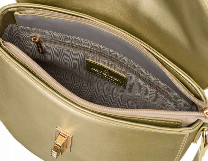Geantă dama messenger din piele ecologică - Peterson PTR-PTN 1379-9596 GOLD [7]
