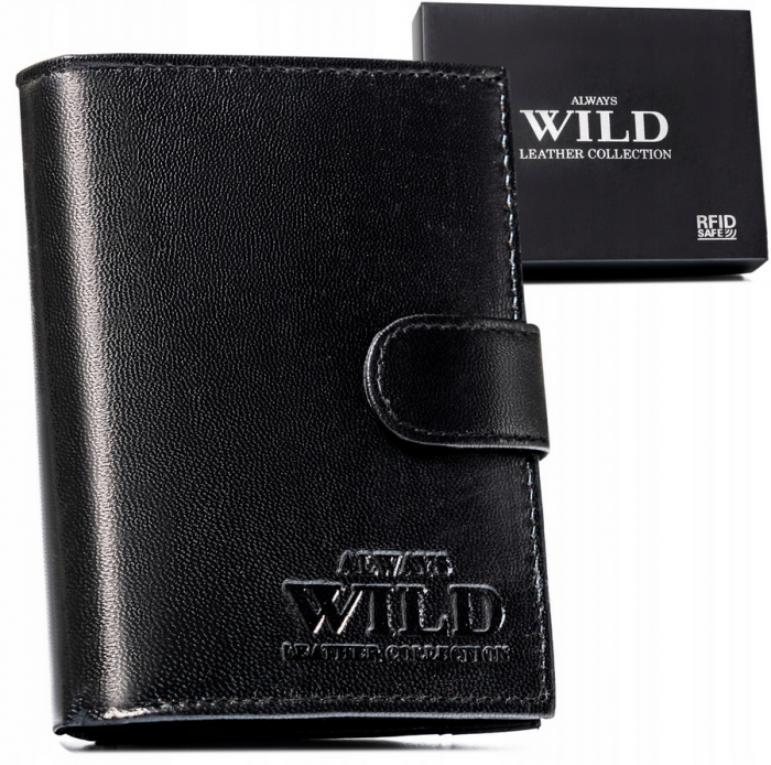 Portofel barbati din piele naturala Always Wild PTR-N4L-P-GTS-7653 BL [13]