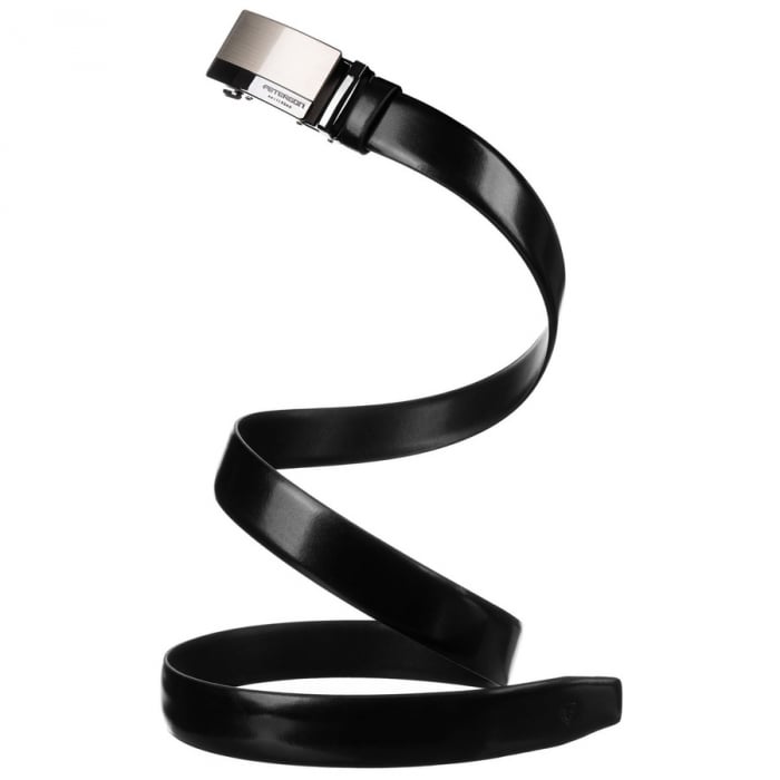 Curea din piele naturala pentru barbati Peterson PTR-PTN A012 BLACK [7]