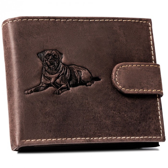 Portofel din piele naturala pentru barbati PTR-N992L-CHM-DOG-1-BL B [1]