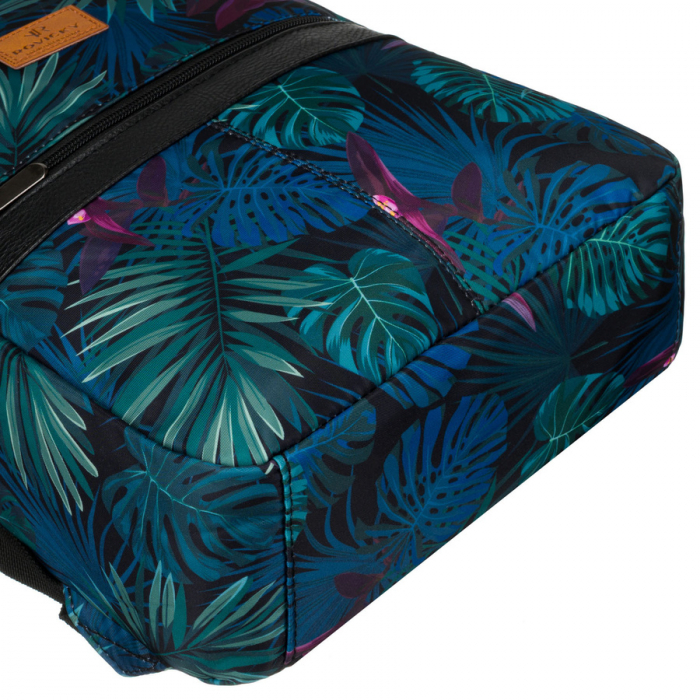 Rucsac de damă din poliester multicolor cu un model frumos cu frunze - Rovicky PTR-R-PL15601-8978 17 [9]