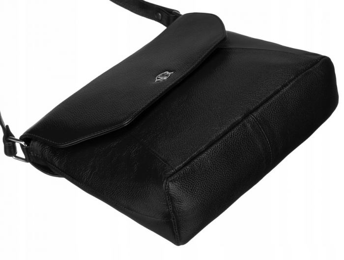 Geanta messenger de dama mica din piele naturala - Rovicky PTR-R-TSL-08-CPDM-9054 B [8]