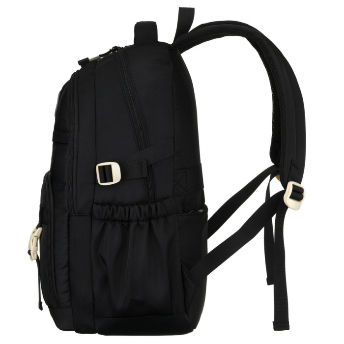 Rucsac școlar negru din poliester cu compartiment pentru laptop - Peterson PTR-PTN 8594-1426 BLACK [4]