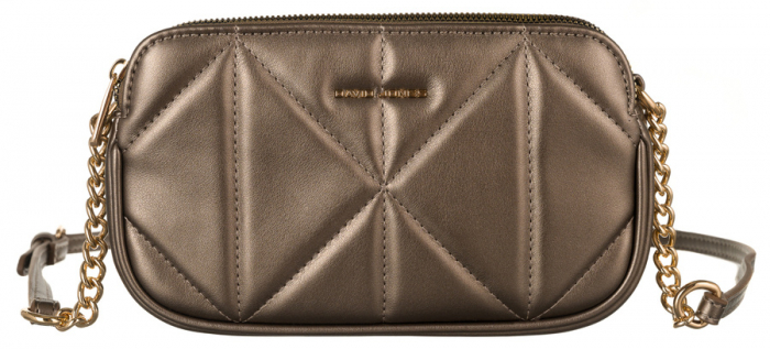 Geanta de dama eleganta, matlasata, din piele ecologica - David Jones PTR-CM6792 D.SI [2]