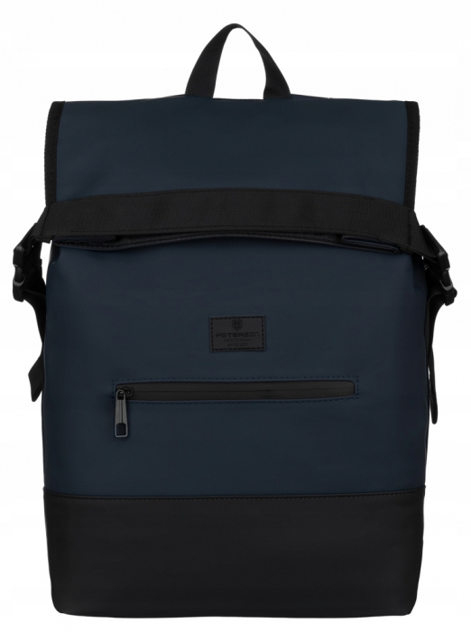 Rucsac sport bleumarin cu material respirabil pe spate - Peterson PTR-PTN BERLIN-9060 BL [3]