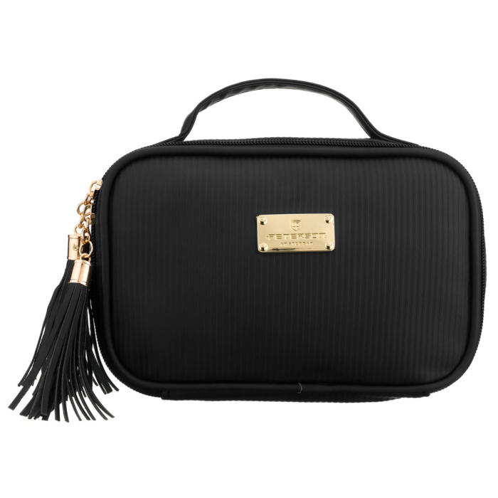 Geantă cosmetică neagră din material sintetic cu patru compartimente - Peterson PTR-PTN KOS-DA-10P BLACK [2]