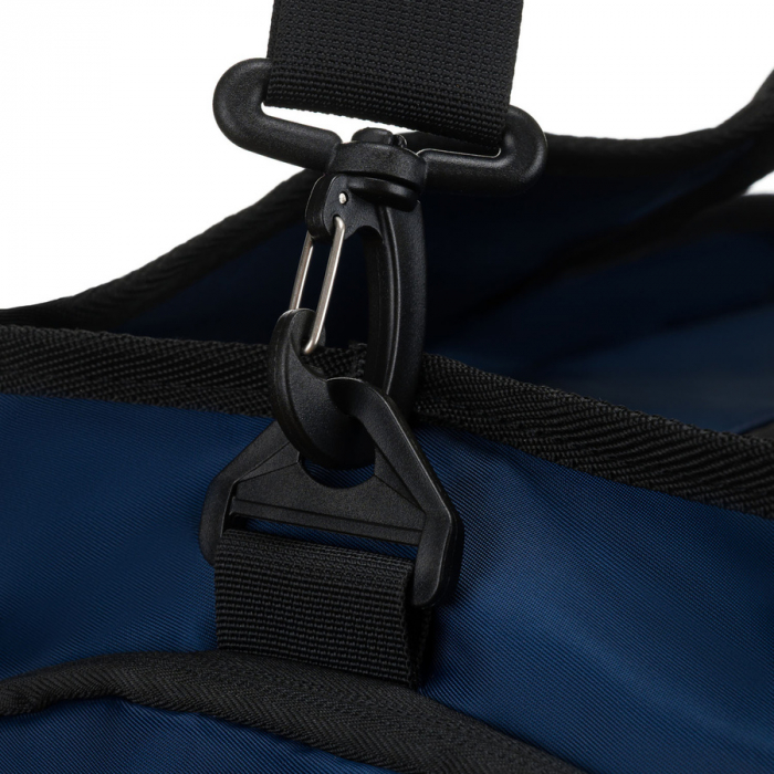 Geantă de umăr sport de călătorie neagră și bleumarin, cu , curea detașabilă - Peterson PTR-PTN 24480 NAVY-BLACK [5]