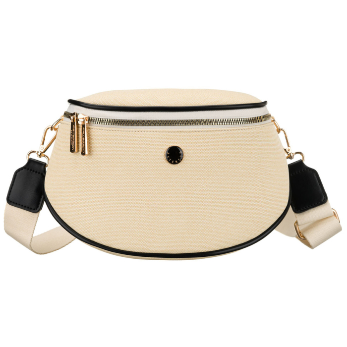 Geantă elegantă de damă din piele ecologică tip borseta - Peterson PTR-PTN MIS-07-2027 ECRU [3]