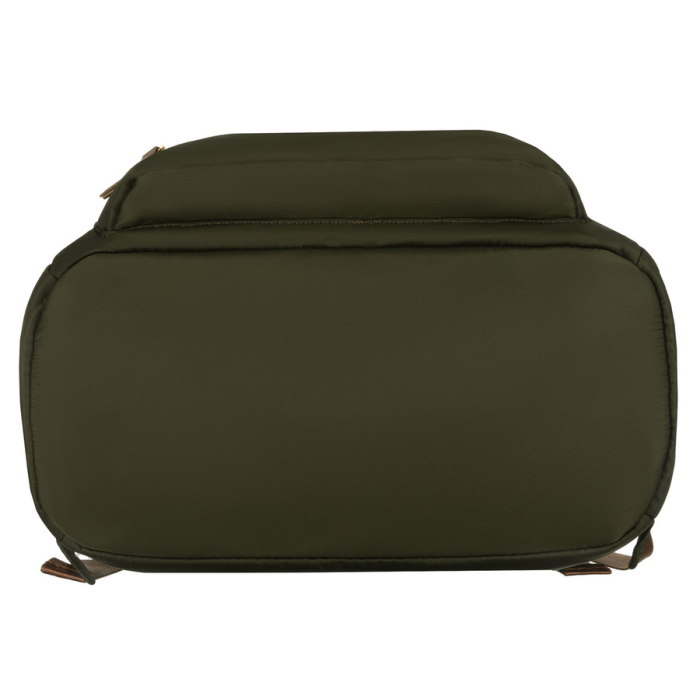 Rucsac verde, urban, pentru femei, din poliester, cu fermoare - Peterson PTR-PTN JN-11-0177 GREEN [21]