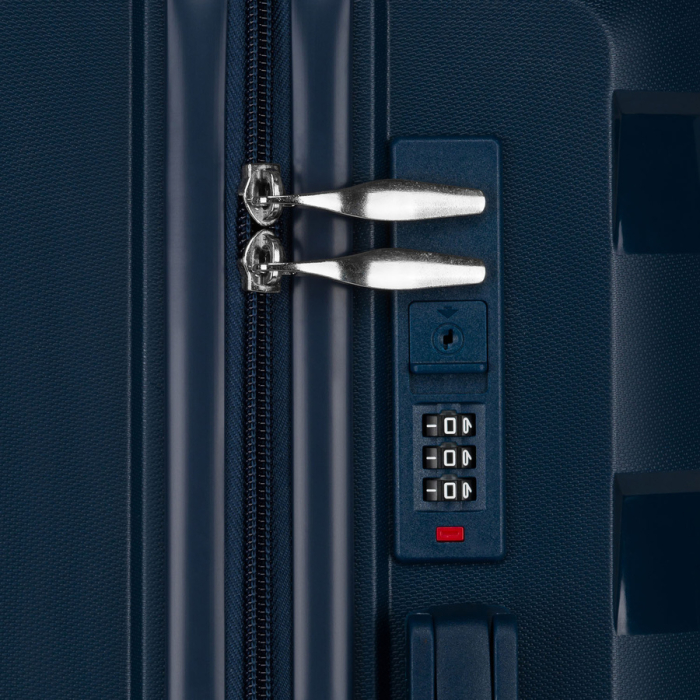 Valiză mare din polipropilenă, bleumarin, cu roți pivotante - Peterson PTR-PTN HPP-01-W-L-1747 [15]