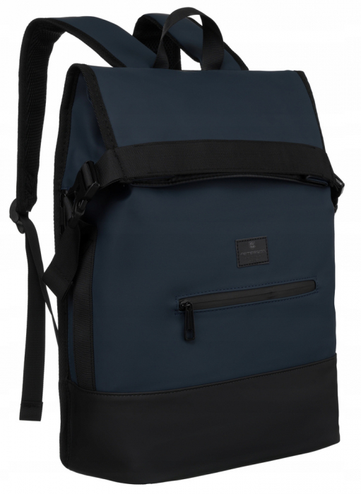 Rucsac sport bleumarin cu material respirabil pe spate - Peterson PTR-PTN BERLIN-9060 BL [1]