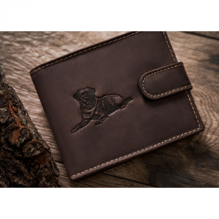 Portofel din piele naturala pentru barbati PTR-N992L-CHM-DOG-1-BL B [3]