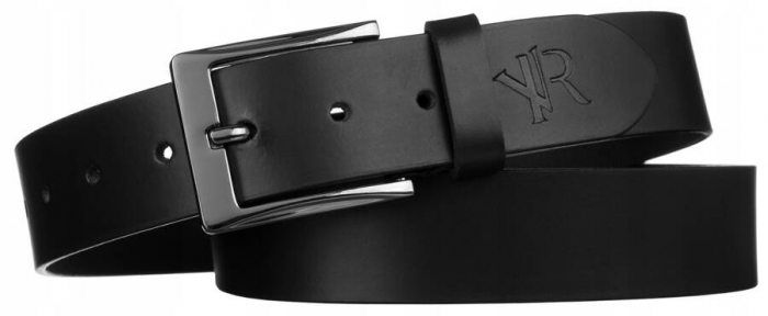 Curea barbati din piele naturala Rovicky R-FR-001 BL [3]