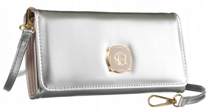 Mini geantă clutch elegantă de culoare argintie - Rovicky PTR-R-MW-01-6045 SIL [1]