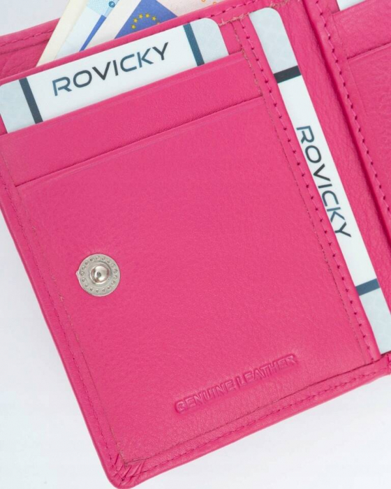 Portofel dama din piele naturala Rovicky PTR-R-23-17-LFN-2961 MAG [7]