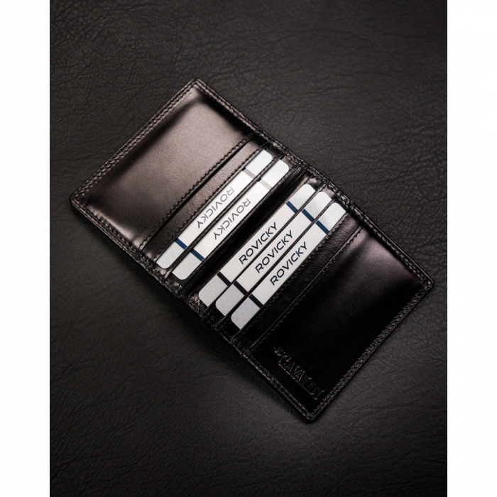 Portcard din piele naturala pentru barbati Cavaldi PTR-CW1015-LGV-5137 BL [7]