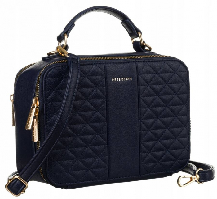 Geantă dama messenger mică, elegantă, din piele ecologică - Peterson PTR-PTN 1091-2-9534 NAV [3]