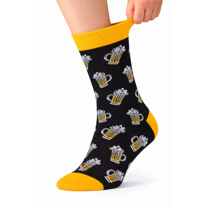 Set de șosete bărbătești cu diverse modele de bere, mărimi 38-45 - Peterson PTR-PTN SML-S3W-BE-38-44 [29]