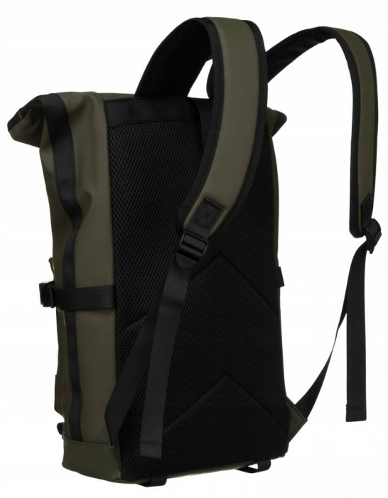 Rucsac sport spațios, impermeabil, verde, cu buzunar exterior - Peterson PTR-PTN NAIROBI-9138 OLI [6]
