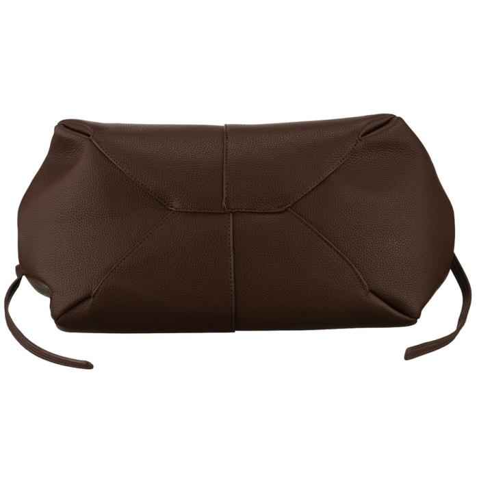 Geantă de damă maro, din piele ecologică, cu husă practică inclusă - Peterson PTR-PTN TOR-ALE-26 BRWON [11]