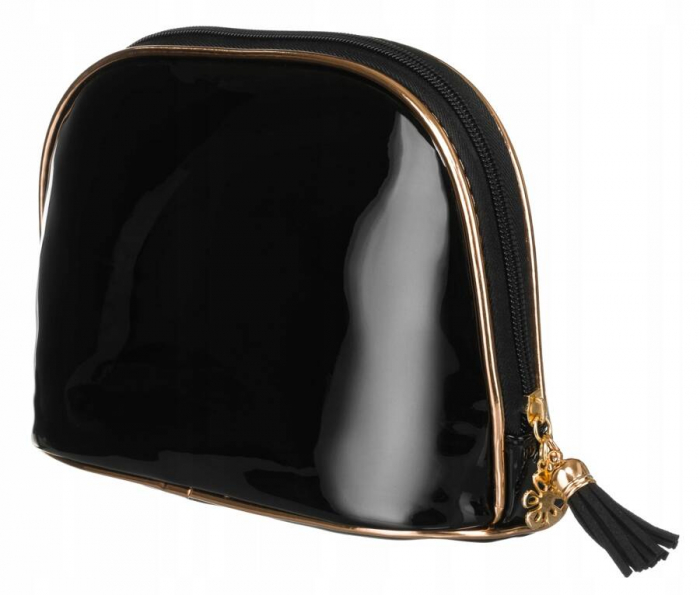 Geanta cosmetica eleganta de dama din material impermeabil de culoare neagra - Peterson PTR-PTN K24-05-5932 BL [3]