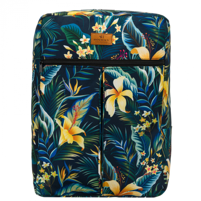 Rucsac de călătorie spațios cu model floral și fermoar - Rovicky PTR-R-PL-01-9005 09 [4]