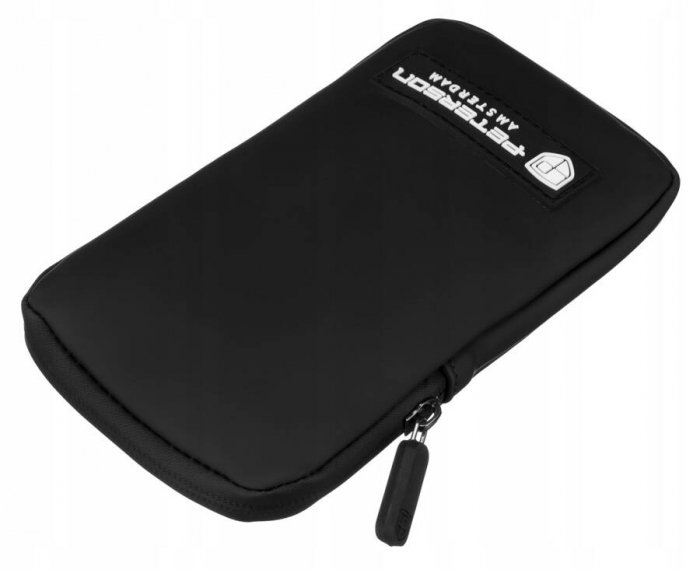 Rucsac solid de oraș din material sintetic cu husă inclusă - Peterson PTR-PTN EB97-6519 BL [8]