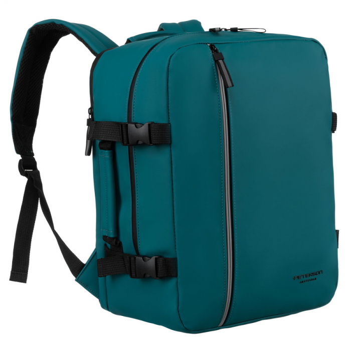 Rucsac de călătorie turcoaz cu , curele reglabile - Peterson PTR-PTN SKYLINE-8657 TUR [1]