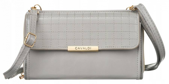 Mini portofel elegant cu o curea lunga, detasabila - 4U Cavaldi PTR-M-17-1477 GR [2]