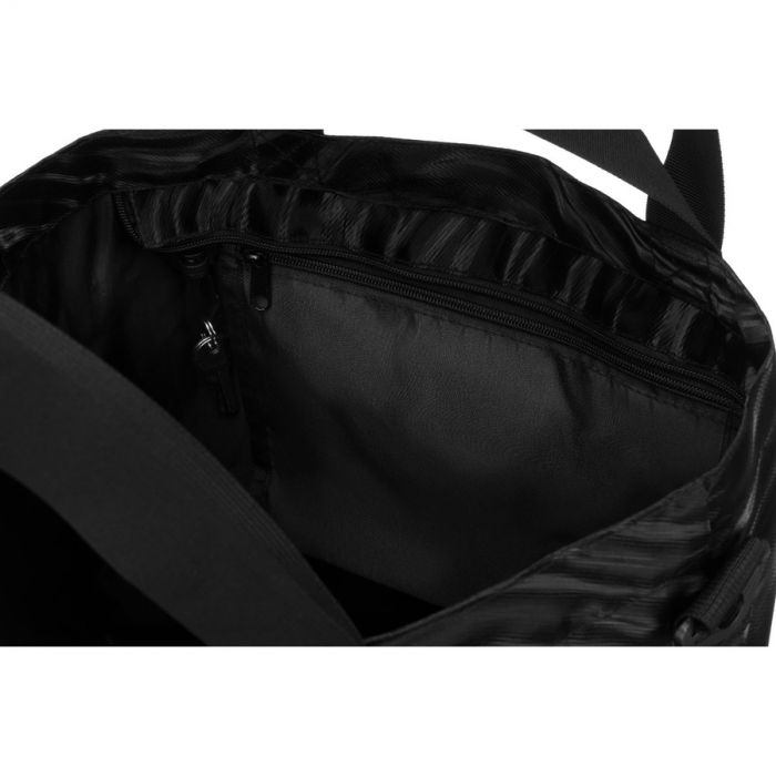 Geantă de damă din poliester negru cu model ondulat - Rovicky PTR-R-TZ15605-2462 BLACK [5]