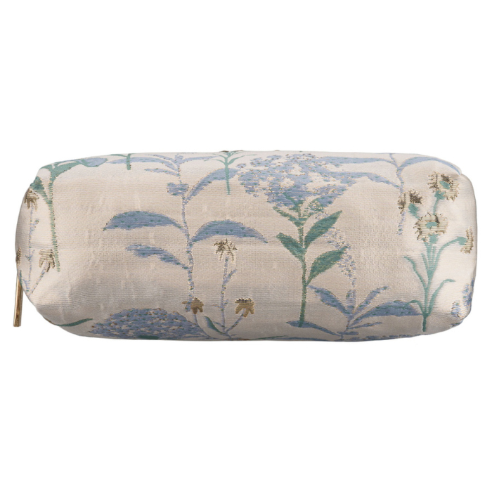 Geantă cosmetică albastră din poliester cu un compartiment și model floral - Peterson PTR-PTN KOS-DA-13-3439 B [8]