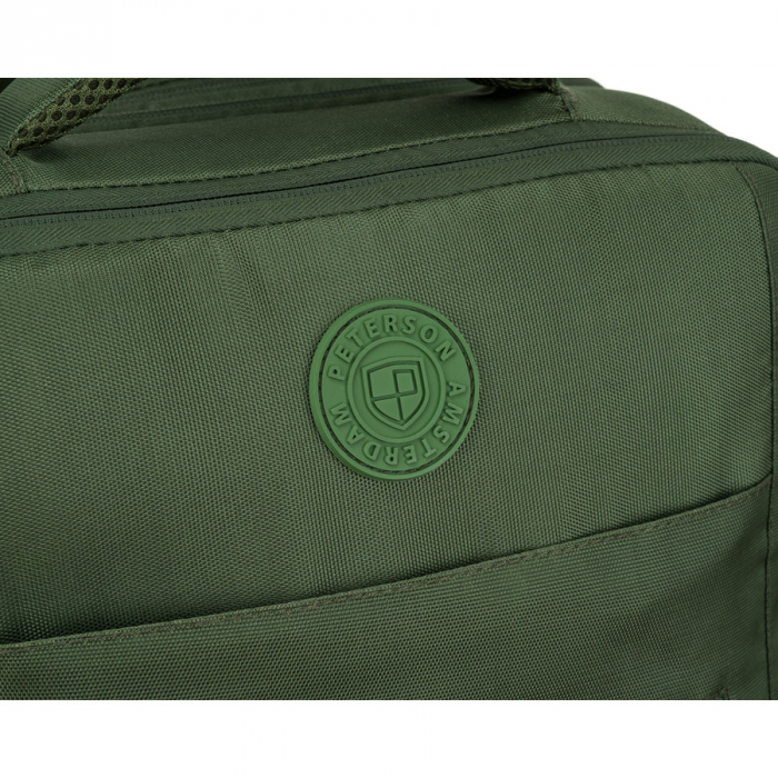 Rucsac de călătorie verde cu spațiu pentru laptop și port USB - Peterson PTR-PTN 24421-5111 GREEN [19]