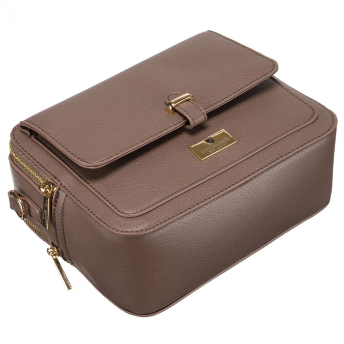 Geantă de damă maro din piele ecologică - Peterson PTR-PTN TOR-ALE-21 PUR [10]