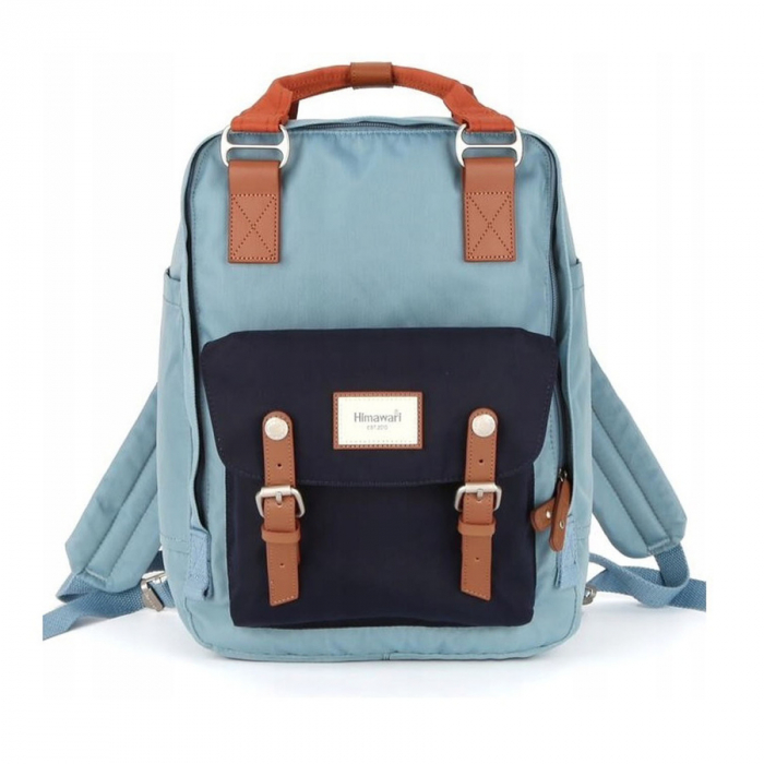 Rucsac urban albastru cu spațiu pentru laptop - Himawari PTR-188L-75(1) [4]