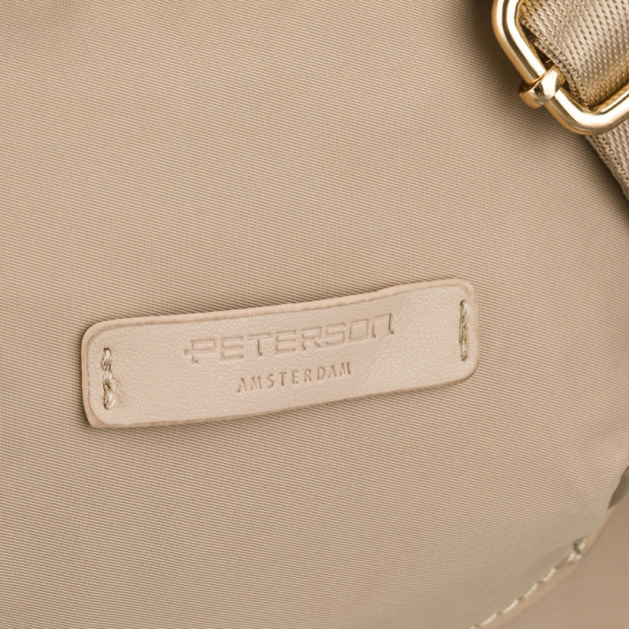 Geantă de damă bej, din nailon - Peterson PTR-PTN JN-14-0283 BEIGE [13]