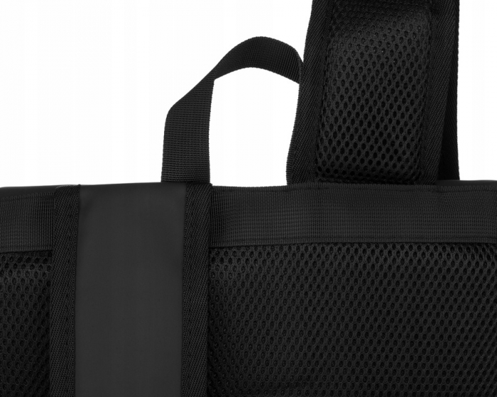 Rucsac mare de oraș din material impermeabil de culoare neagră - Peterson PTR-PTN NAIROBI-9152 BL [7]