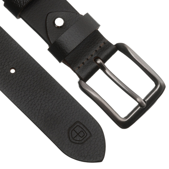 Curea bărbătească clasică maro din piele naturală cu cataramă tradițională - Peterson PTR-PTN LTP-28 [4]