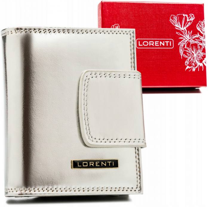Portofel dama din piele naturala Lorenti PTR-42329-AFO-4478 SIL [1]