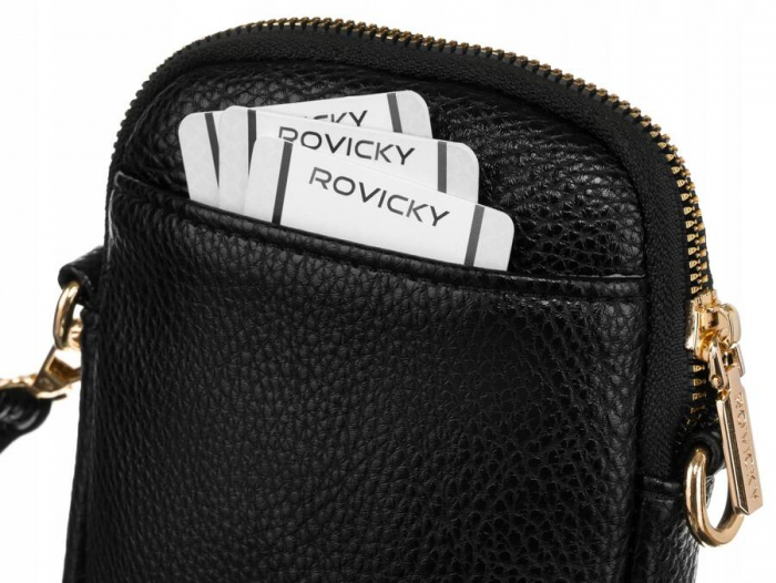 Poseta dama din piele ecologica - Rovicky PTR-R-KP-02-F19-3952 BLA [5]