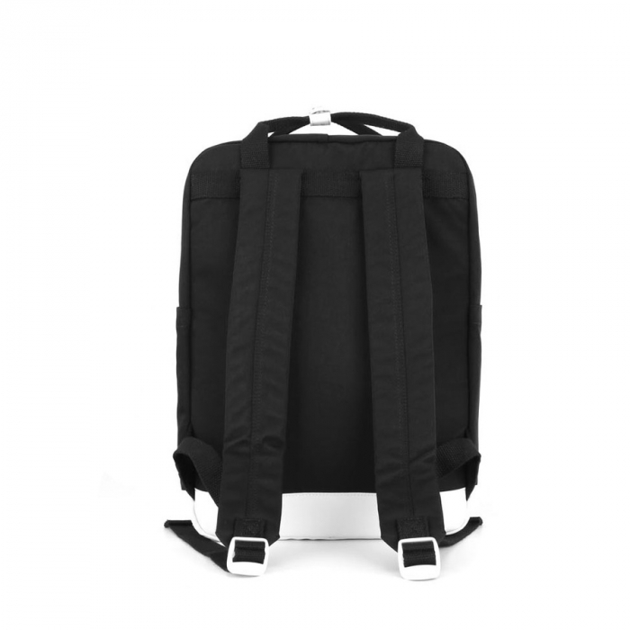 Rucsac negru, spațios, pentru femei, cu buzunar exterior - Himawari PTR-1088M-08 [3]