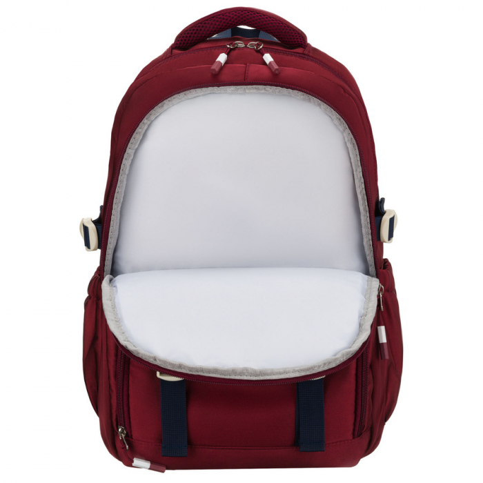 Rucsac școlar din poliester bordo cu , curele laterale - Peterson PTR-PTN 8594-1402 BORDO [7]