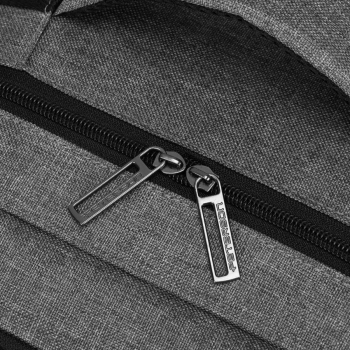 Rucsac de călătorie gri din poliester cu curea detașabilă - Peterson PTR-PTN SIKORKA-6484 GRA [10]