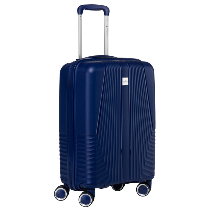 Valiză de cabină bleumarin cu mâner telescopic - Peterson PTR-PTN PP-09-W-S-1600 N [1]