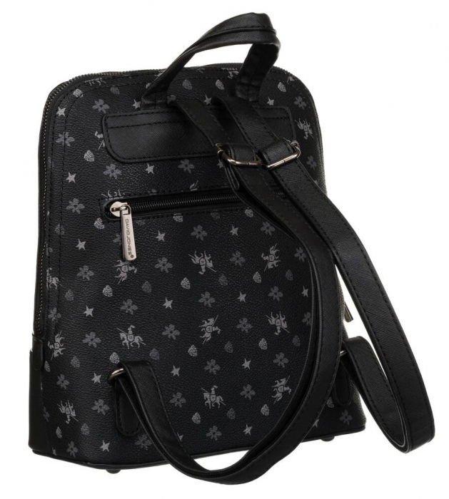 Rucsac elegant de dama din piele ecologica - David Jones 6866-2 BL [3]