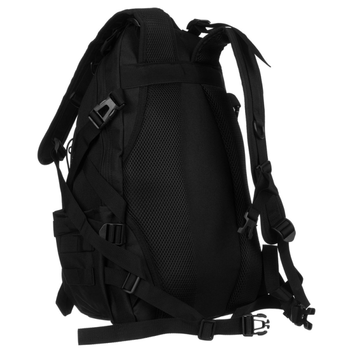 Rucsac militar sport negru cu bretele reglabile - Peterson PTR-PTN BL075-8076 BLACK [8]