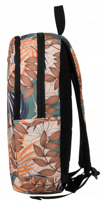 Rucsac clasic de damă din poliester cu model de plante - Rovicky PTR-R-PST-9299 05 [3]